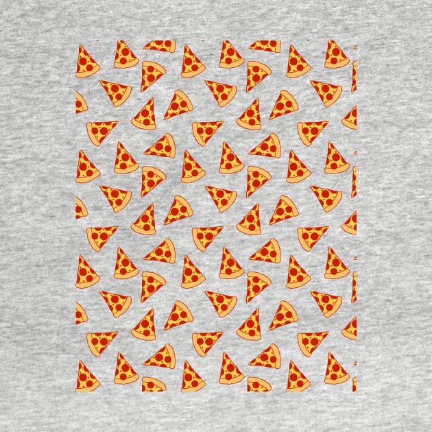 PIZZA FAST FOOD PATTERN by deificusArt